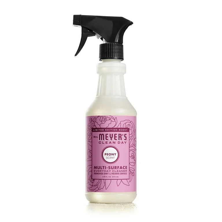 Mrs. Meyer’s Clean Day Multi-Surface Everyday Cleaner, Peony Scent, 16 Ounce Bottle | Walmart (US)