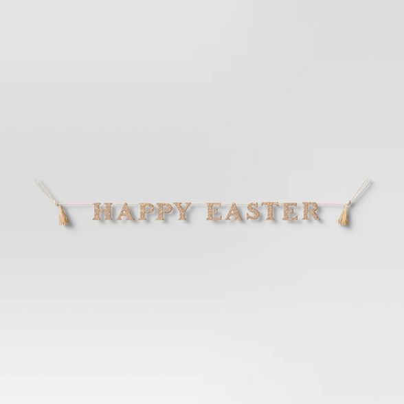 Woven Happy Easter Garland - Threshold™ | Target