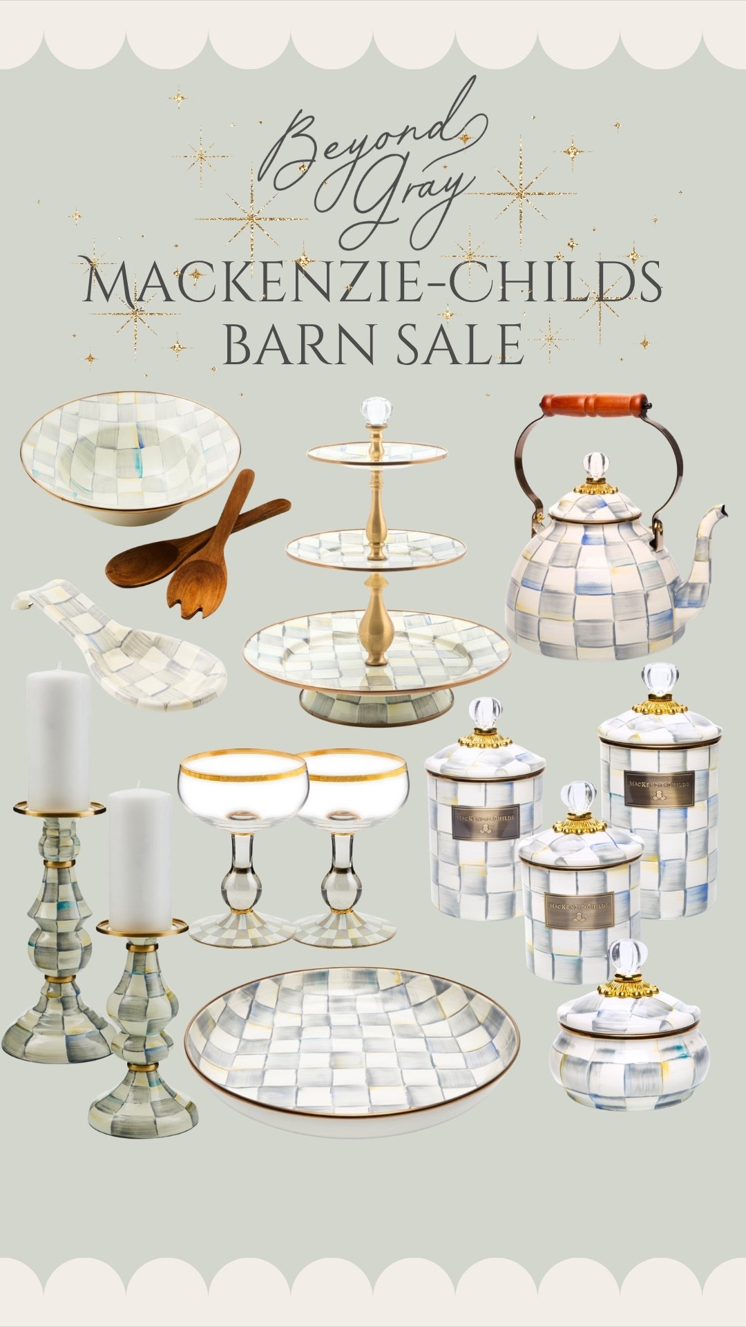 The MacKenzie-Childs Barn Sale has begun! Some of my favorite collections, like Sterling Check, are included in the sale. Up to 60% off select items now through July 21st. Linking some of my personal favorites. #mcpartner 

#LTKHome #LTKSaleAlert