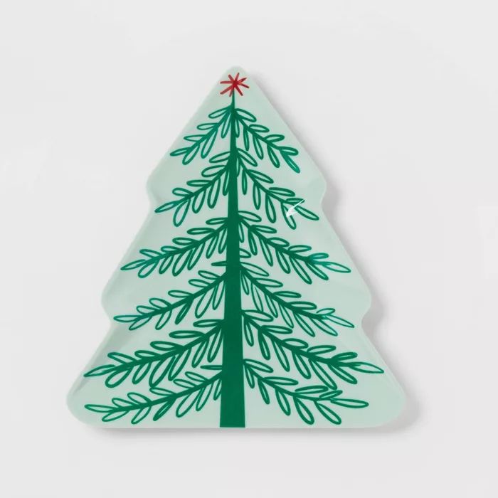 10" Melamine Tree Figural Plate - Wondershop™ | Target