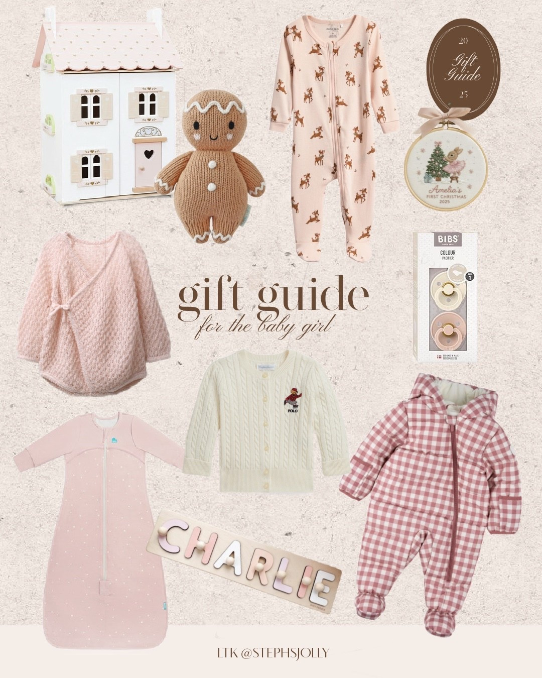 Gift Guide: Baby Girls 

#LTKGiftGuide