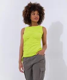 Summer Brights Ruched Vest | Joe Browns