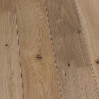 French Oak Roosevelt 3/8 in. T x 6-1/2 in. W x Varying Length Engineered Click Hardwood Flooring ... | The Home Depot