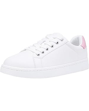 Vepose Women's 8003 Fashion Lace Up Comfortable Casual Tennis Sneakers | Amazon (US)