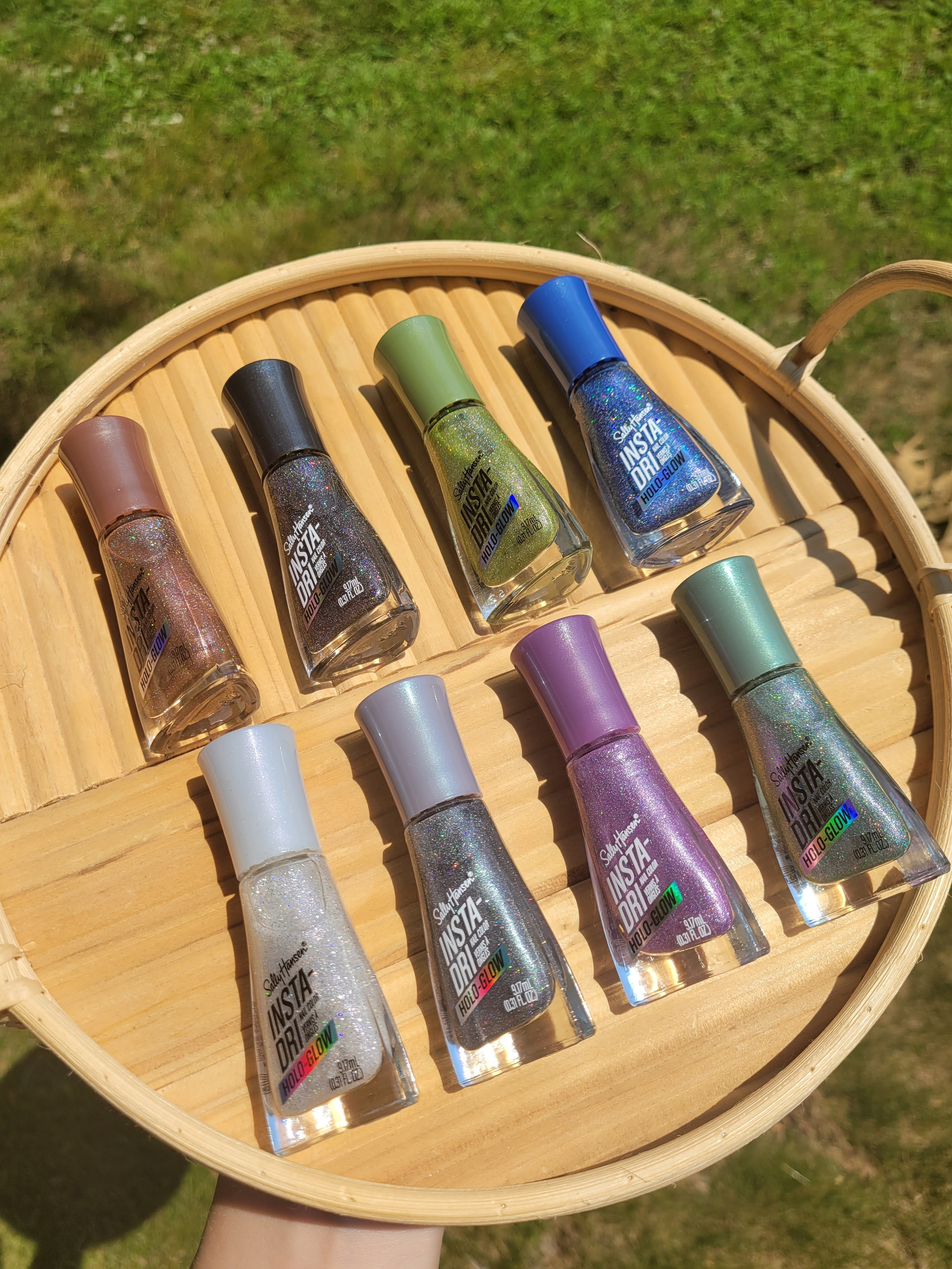 Sally Hansen new Holo Glow collection! .#nails #nailpolish #sallyhansen #holographic 

#LTKSummerSales #LTKStyleTip #LTKBeauty