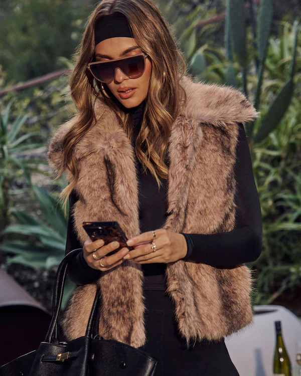 Marvex Faux Fur Vest | VICI