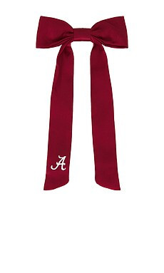 BaubleBar University Of Alabama Logo Hair Bow in White from Revolve.com | Revolve Clothing (Global)