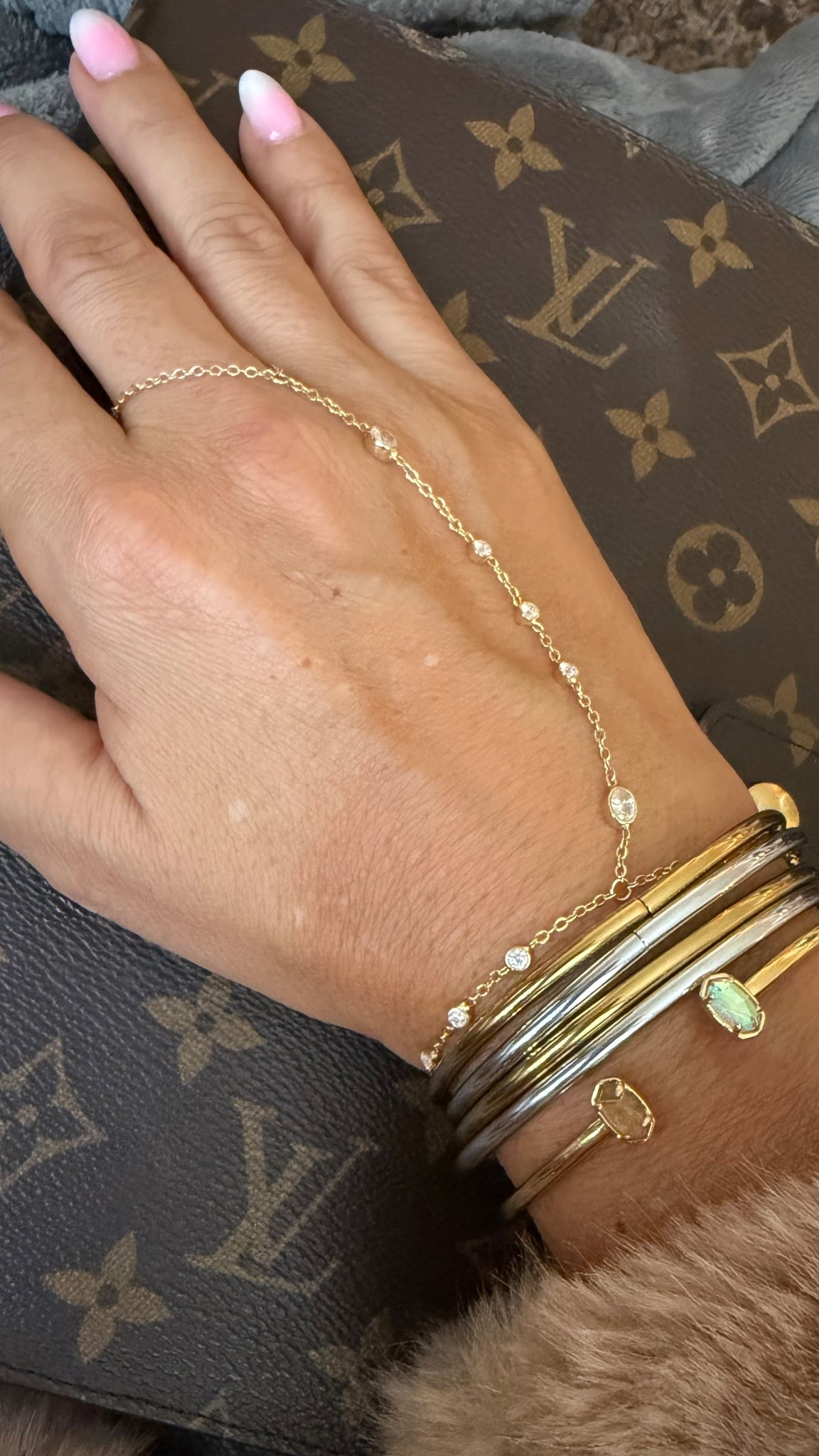 I get compliments on my bracelets all the time- perfect Mother’s Day gift 

Kendra Scott- I picked two birthstones for my girls 
Jenny Bird bracelets that do not tarnish 
Hand chain from electric picks 

#LTKmomlife #LTKMothersDay #LTKU