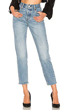 LEVI'S Wedgie Icon Fit in Shut Up from Revolve.com | Revolve Clothing (Global)