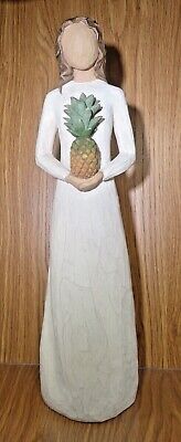 Willow Tree Hearth & Home FigurIne Woman with Pineapple by Susan Lordi LARGE 15"  | eBay | eBay US