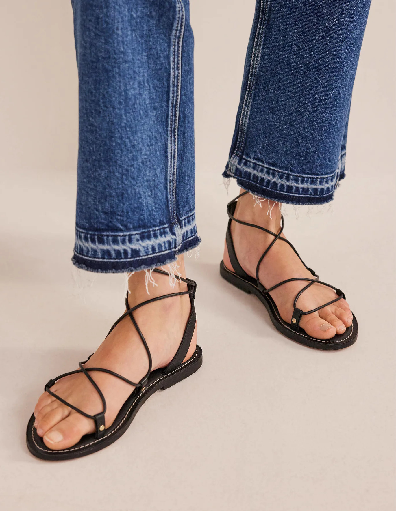Scarf Wrap Sandals | Boden (UK & IE)