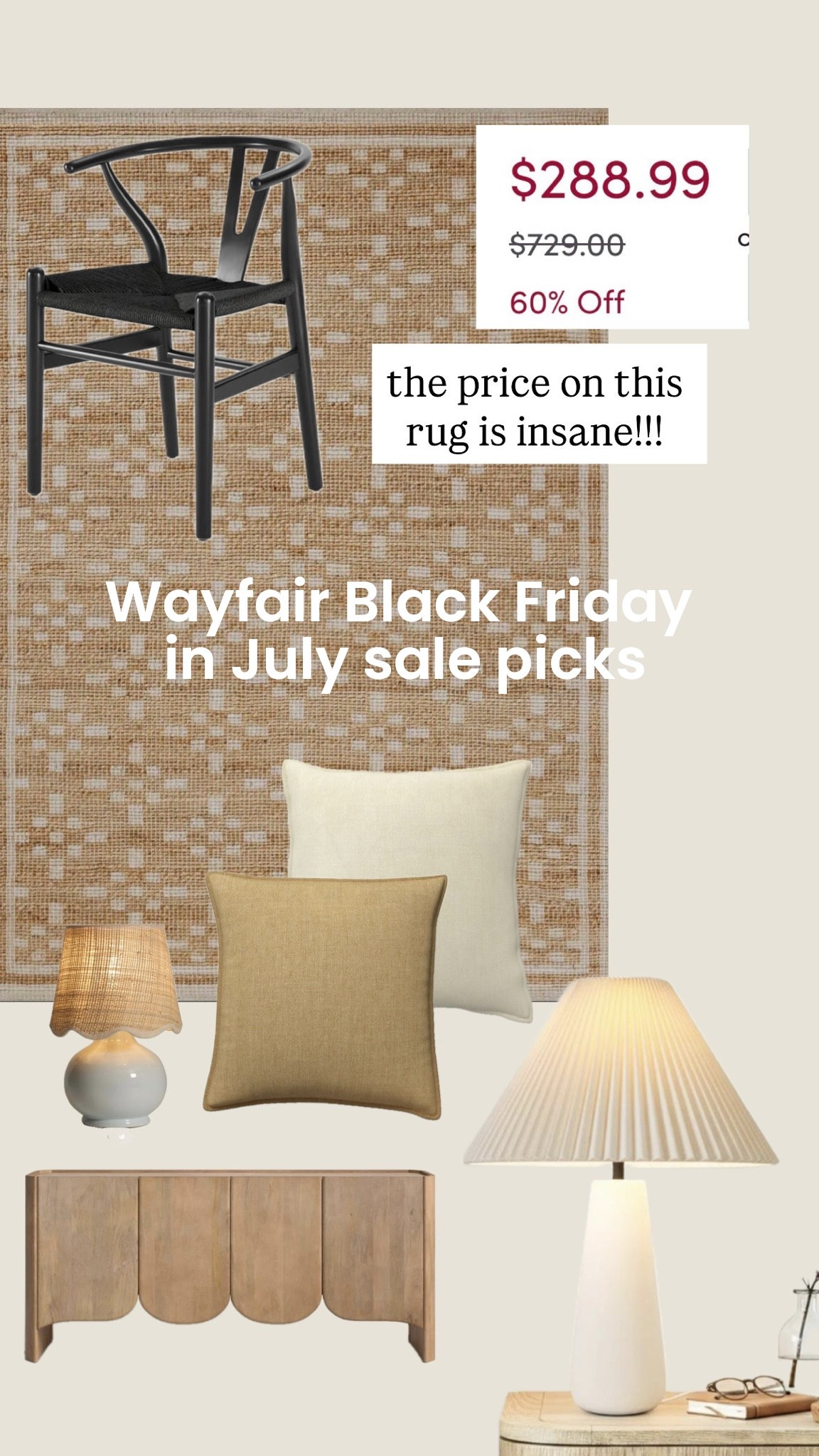SO much cute stuff on sale for the @Wayfair Black Friday in July sale starting today. Linking my picks today!! #wayfairpartner