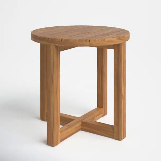 Keer Solid Wood Side Table | Wayfair North America
