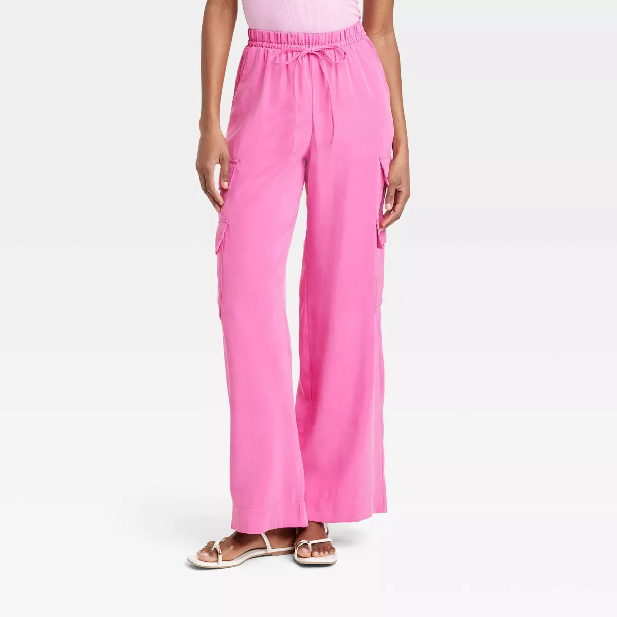 Women's High-Rise Wide Leg Cargo Pants - A New Day™ | Target