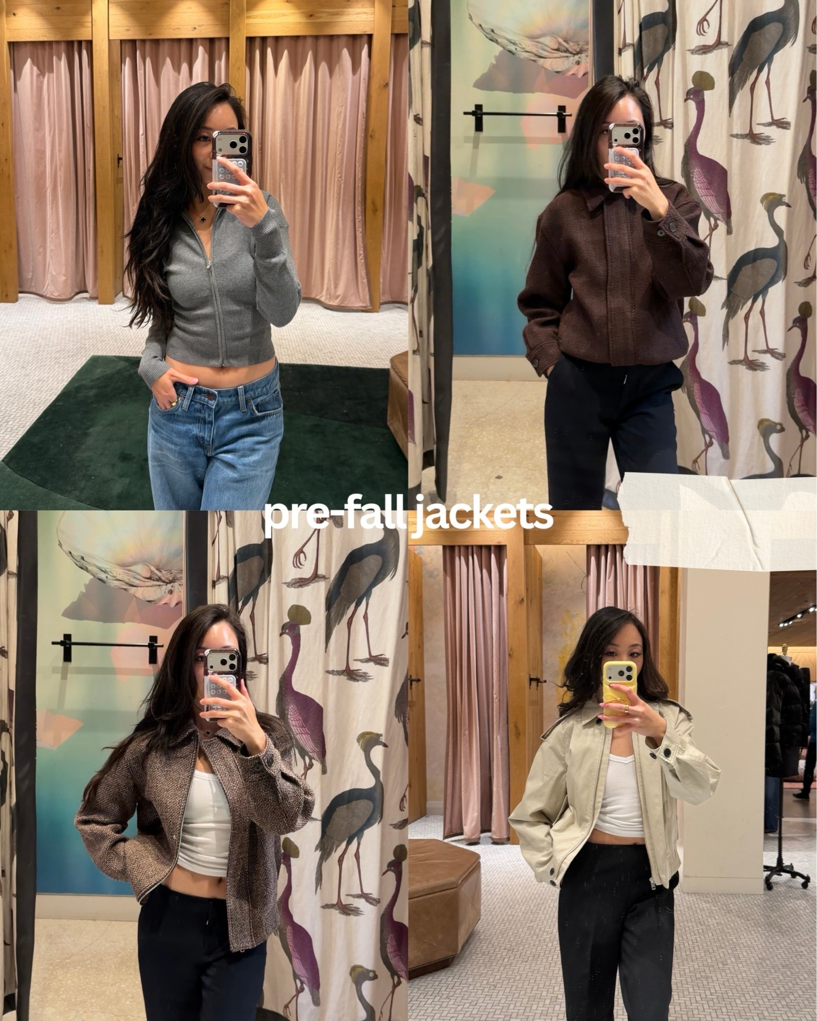 4 Fall Transitional Jackets you NEED from Aritzia 🧸✨

Sharing the best trending fall jackets that are actually worth the investment this season! From ribbed zip up sweaters to tweed bomber jackets, and cropped trench coats… we love to collect 1 of everything! 

(Wearing size 2XS for tops and jackets & US0/24W for bottoms)

#LTKootd #LTKSeasonal #LTKU
