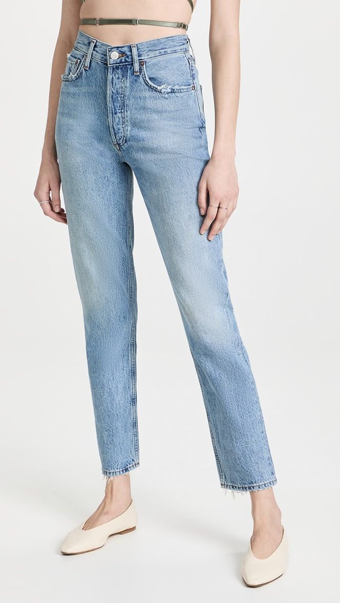 Fen High Rise Relaxed Tapered Jeans | Shopbop