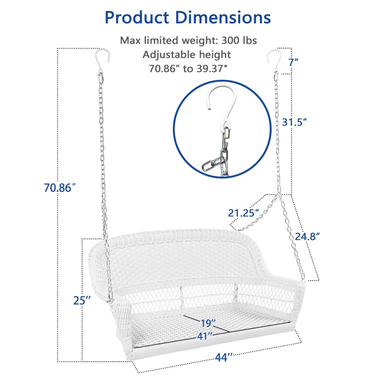 Tarawa 2 Person Porch Swing | Wayfair North America