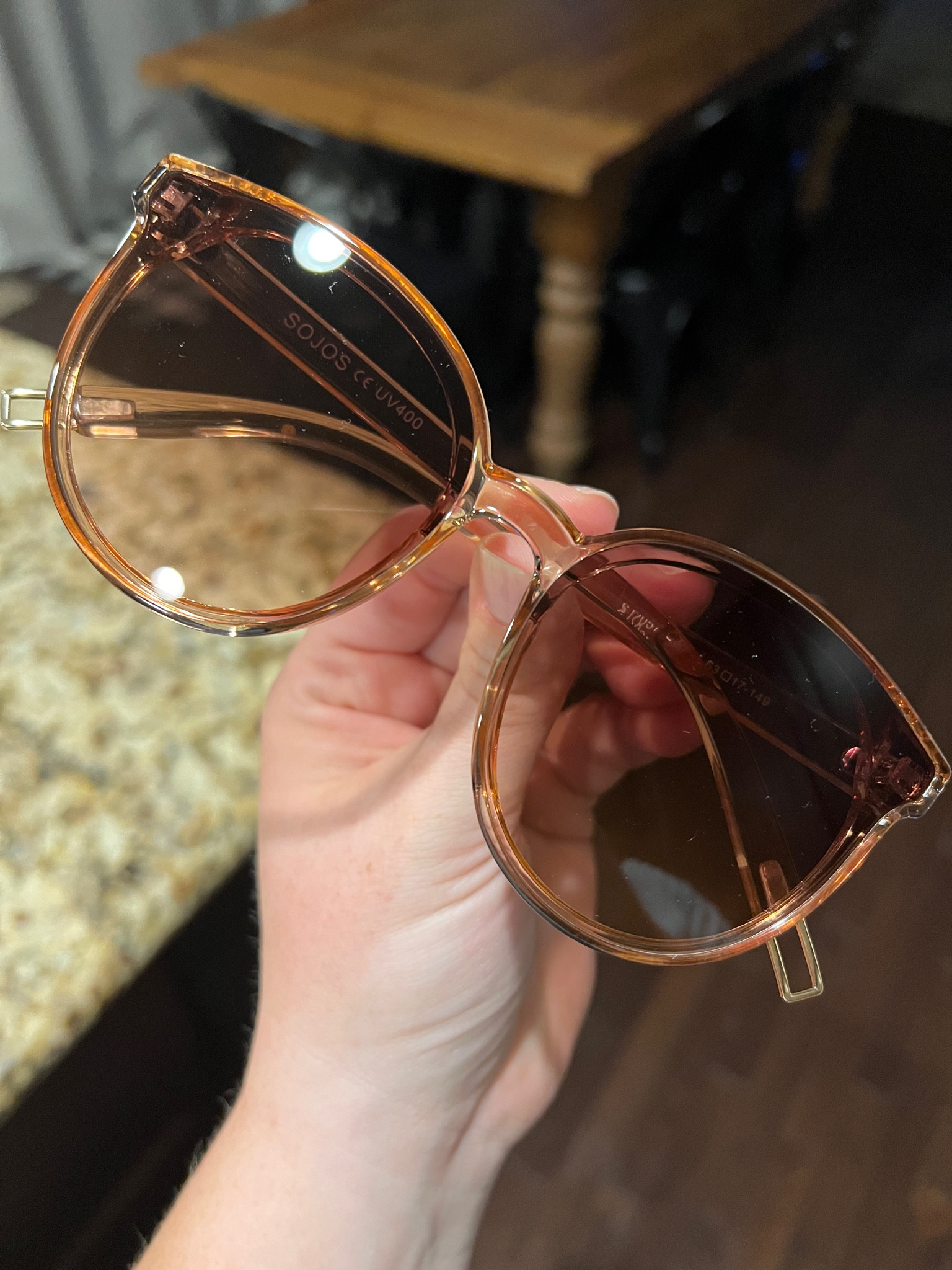 just got another pair of my favorite sunglasses! They are such great quality for a good price — I have them in dark green too 💚

#LTKSwim #LTKParties #LTKFindsUnder50