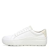Dr. Scholl's Shoes Women's Time Off Sneaker, White Smooth, 7.5 | Amazon (US)