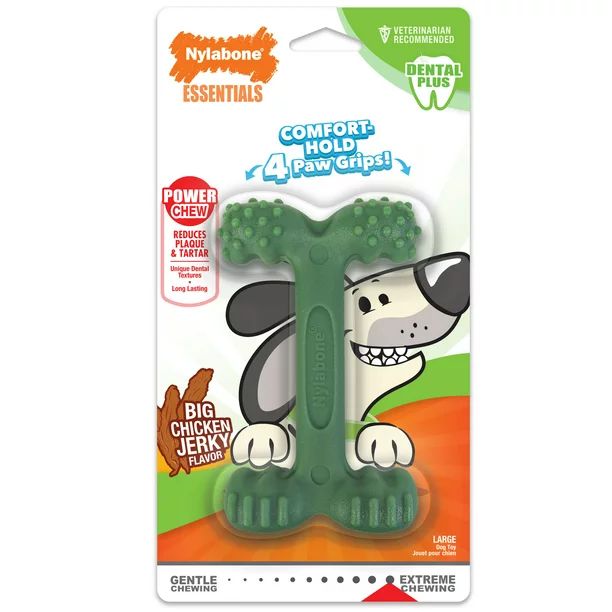 Nylabone Power Chew Comfort-Hold Dog Dental Chew Toy  - Up to 50 lbs. | Walmart (US)