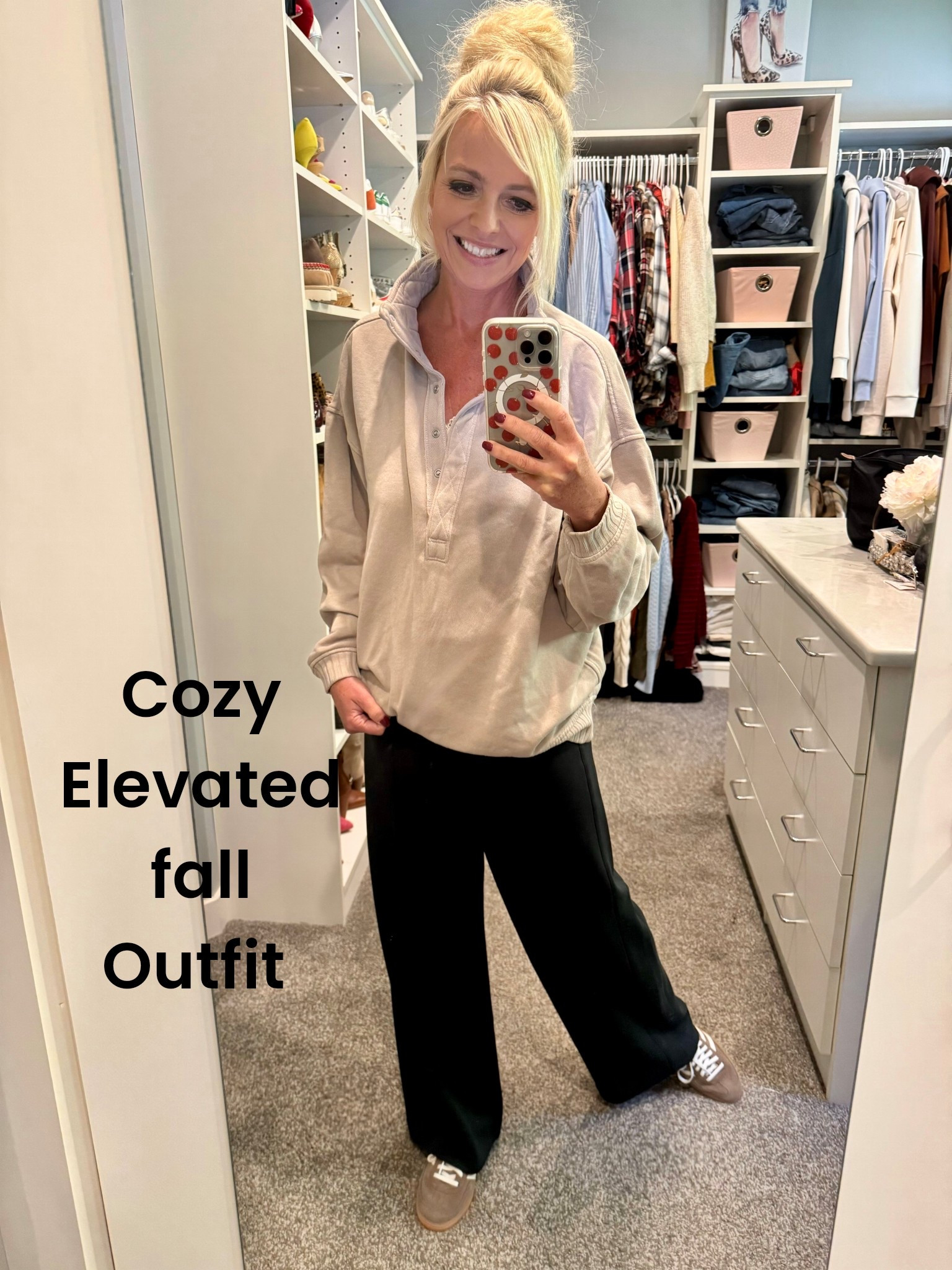 Love this easy luck and such comfortable pieces. Fall fashion. Fall outfit. Elevated casual.

#LTKFindsUnder50 #LTKStyleTip #LTKShoeCrush