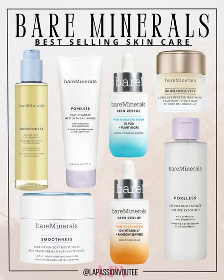 Transform your skincare routine with Bare Minerals' best sellers. These top-rated products are designed to nourish, protect, and rejuvenate your skin, delivering visible results with clean, effective ingredients. Trust Bare Minerals for a radiant, healthy complexion every day.

#LTKBeauty #LTKSaleAlert #LTKFindsUnder100