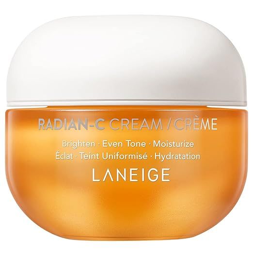 Amazon.com: LANEIGE Radian-C Cream: Hydrate, Visibly Brighten & Reduce Look of Dark Spots with Vi... | Amazon (US)
