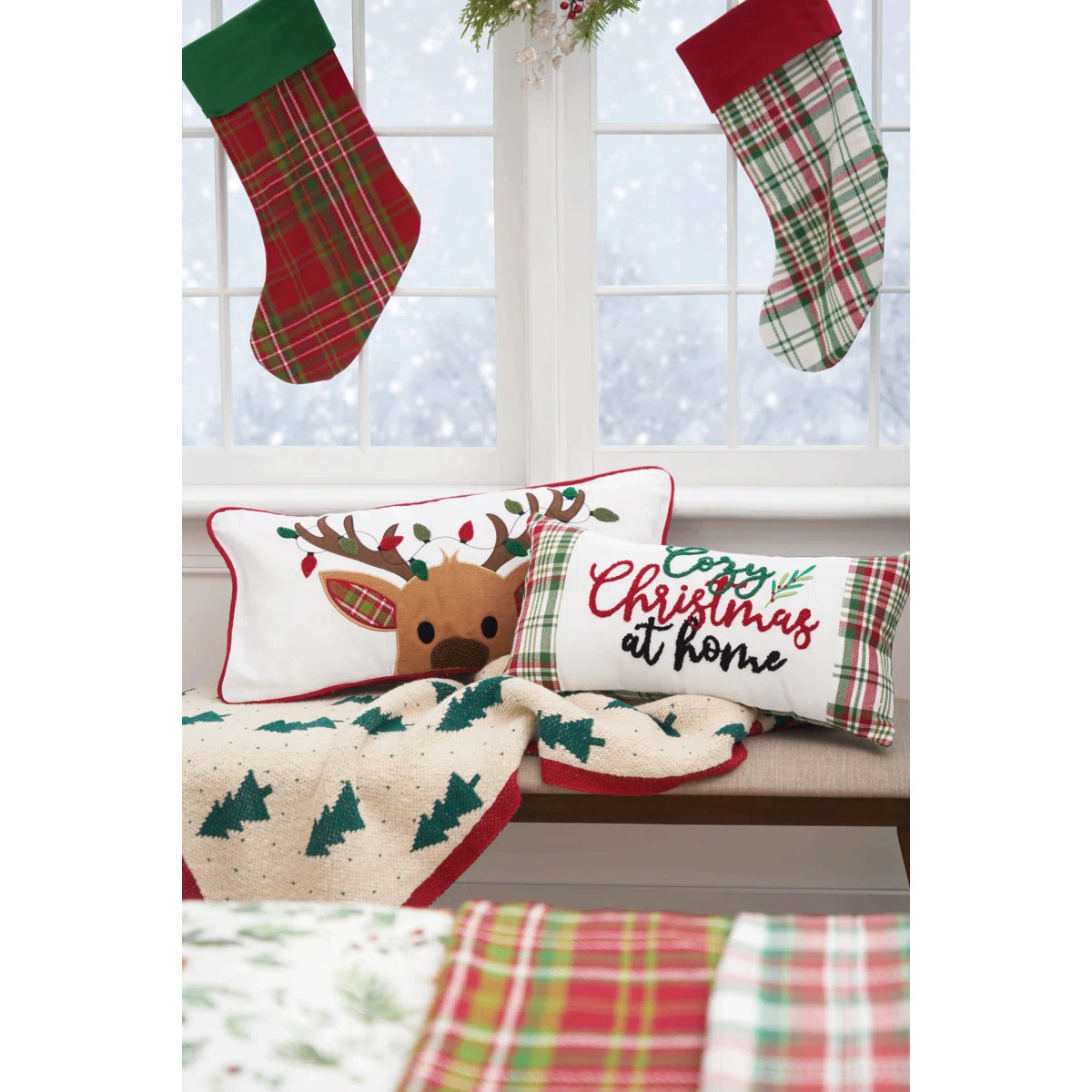Jonah Plaid Stocking | Wayfair North America