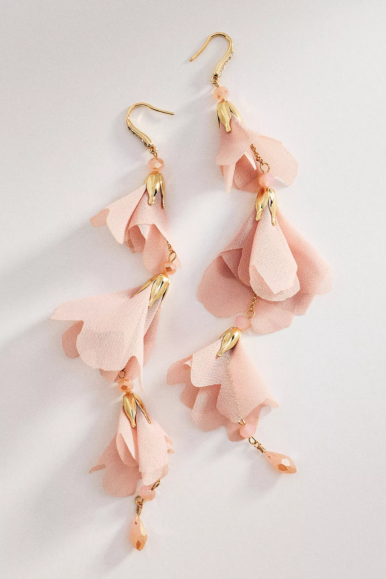 By Anthropologie Cascading Floral Drop Earrings | Anthropologie (US)