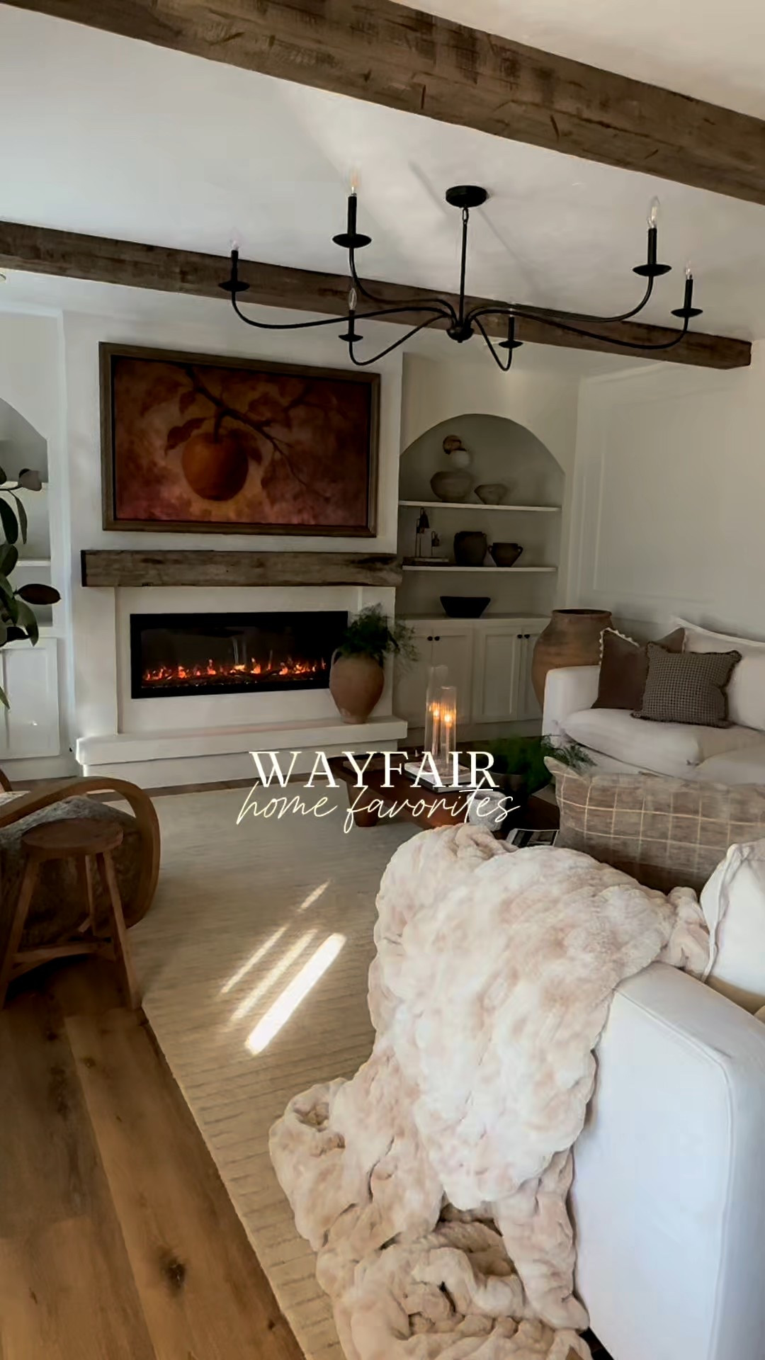 Rounded up my favorite @wayfair items in my home! This new scalloped console table is so affordable! Also spring and summer are right around the corner so grab an affordable patio outdoor rug and these gorgeous arched plant hooks before they sell out because they always do! Shop my finds here. #wayfair #wayfairpartner #ad

#LTKHome #LTKSeasonal #LTKSaleAlert