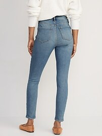 High-Waisted Rockstar Super-Skinny Built-In Warm Jeans for Women | Old Navy (US)