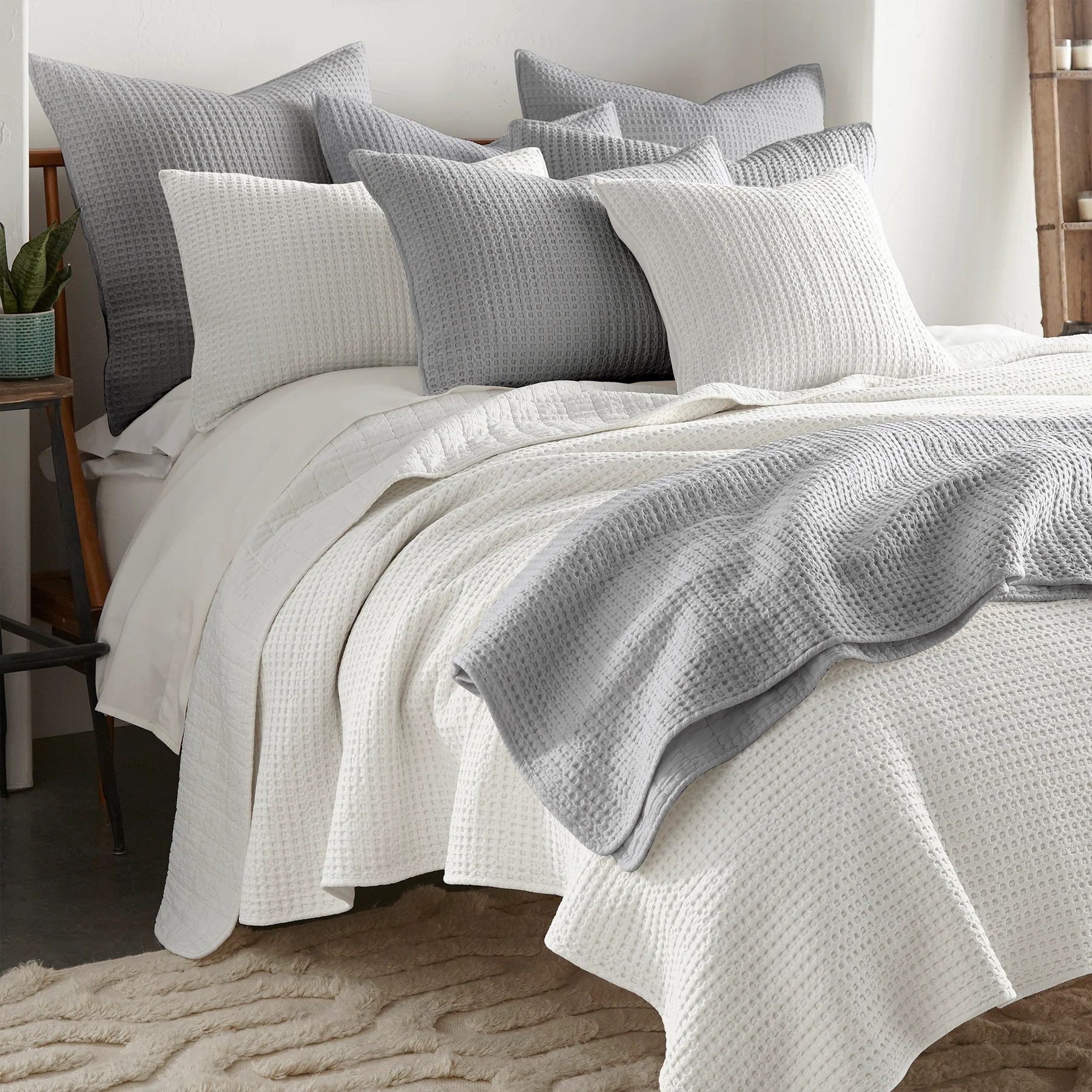 Mills Waffle Quilt Set | Levtex Home