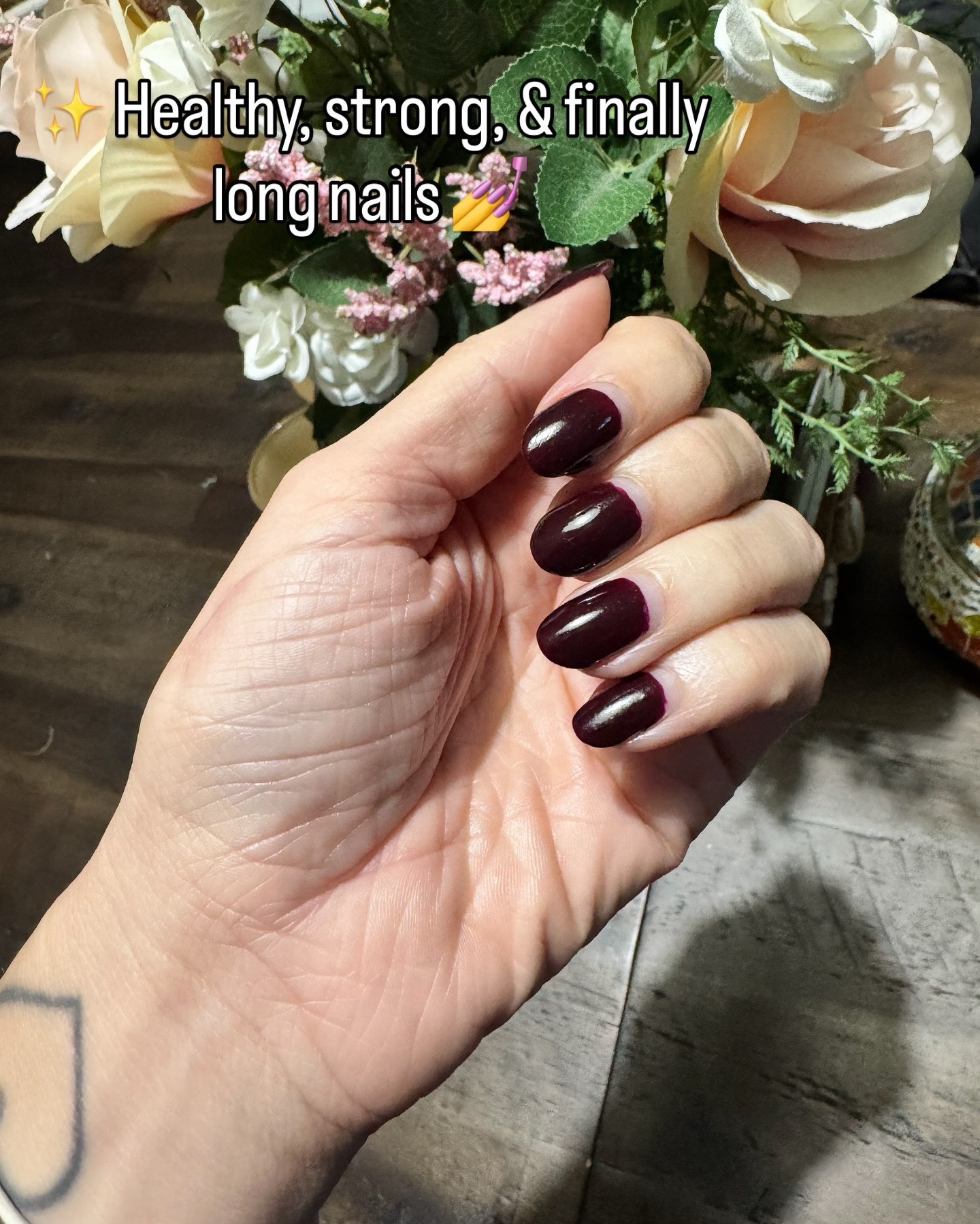 From brittle to beautiful 💅✨
My nails used to peel, break, and never grow — now they’re finally long, strong, and healthy again 🙌

Here’s what made the difference:
💧 Nailtiques Formula 2
🐴 Hard As Hooves
💪 Dazzle Dry Mend
🎨 Essie Gel Couture (my go-to polish lately!)

Consistency is everything — and a good base coat doesn’t hurt 😉

Save this post if you’re working on your nail glow-up 💕
Follow @xomelissa205 for more beauty faves, GRWMs & easy everyday tips 🌸

#nailcare #nailtransformation #healthynails #nailgrowthjourney #nailroutine #essiegelcouture #beautycreator #nailstrengthener #selfcaretips #beforeandafter

#LTKBeauty #LTKStyleTip