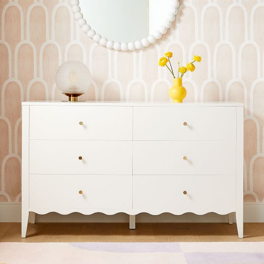 Kids Daisy 6-Drawer Dresser (55") | West Elm (US)