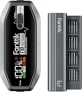 Fanttik E1 MAX Mini Electric Screwdriver & T8 1300 Amp Jump Starter | Amazon (US)