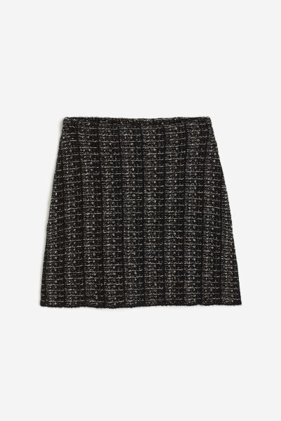 Jacquard-knit A-line Skirt | H&M (US + CA)