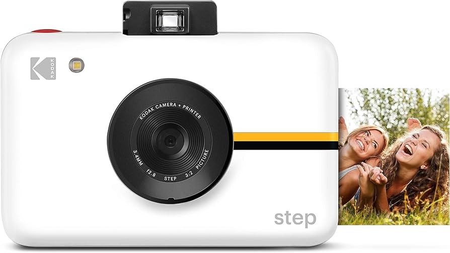 Kodak Step Camera Instant Camera with 10MP Image Sensor, ZINK Zero Ink Technology, Classic Viewfi... | Amazon (US)