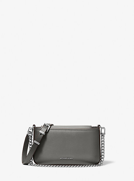 Bryant Small Pebbled Leather Convertible Pochette | Michael Kors US