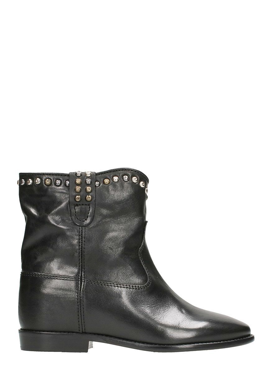 Isabel Marant Cluster Wedge Studded Boots | Italist.com US