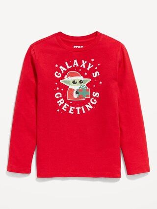 Star Wars™ Long-Sleeve Gender-Neutral Graphic T-Shirt for Kids | Old Navy (US)