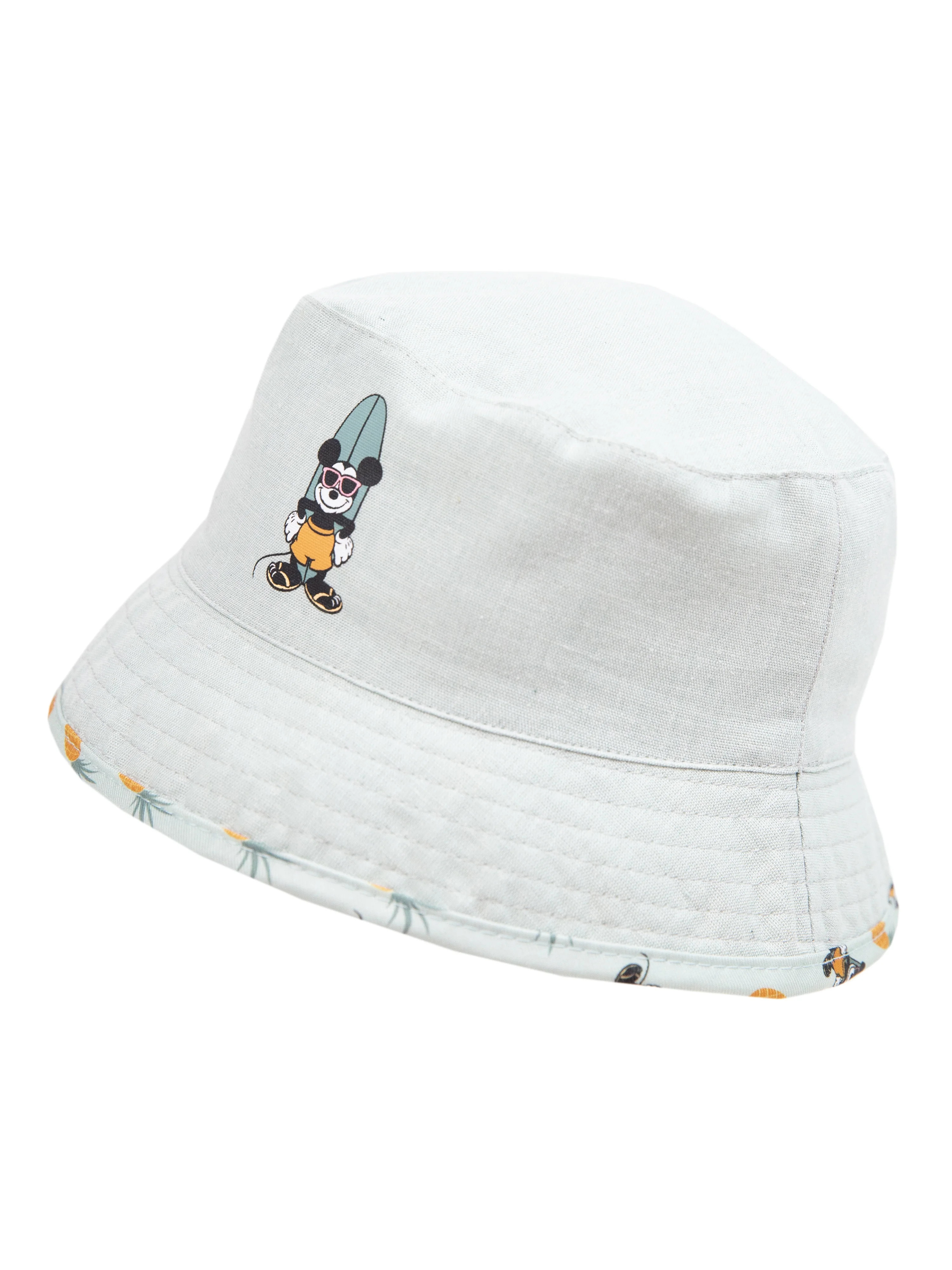Disney Mickey Mouse Toddler Boys Reversible Gray Bucket Style Swim Hat | Walmart (US)