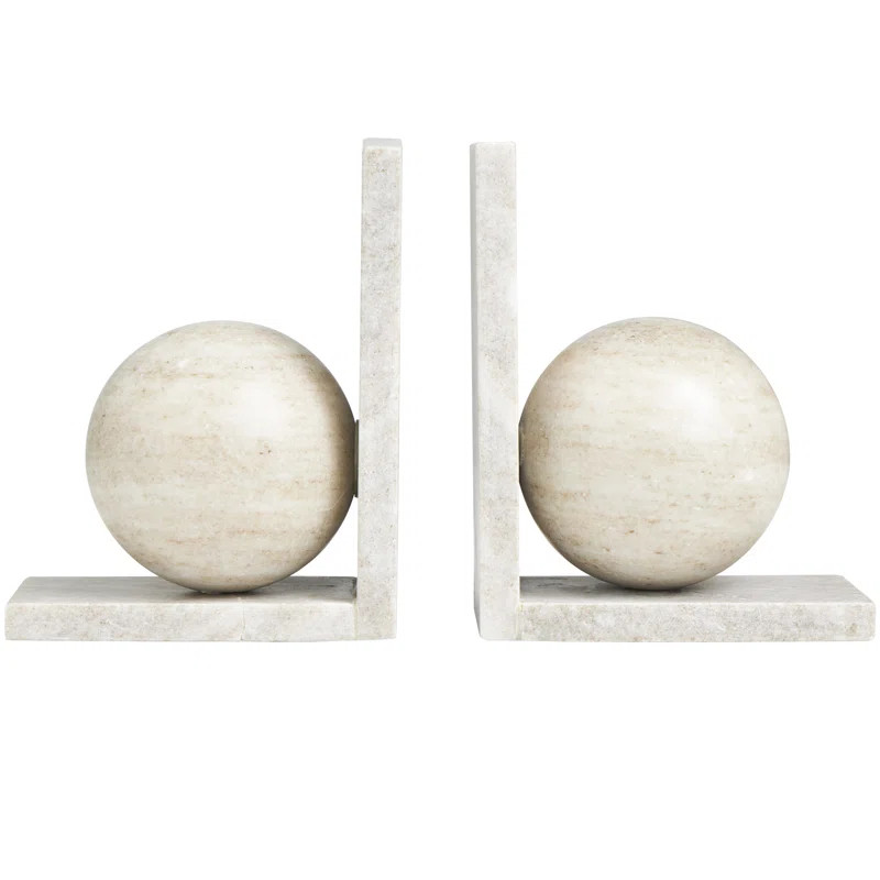 Modern & Contemporary Marble Bookends | Wayfair North America