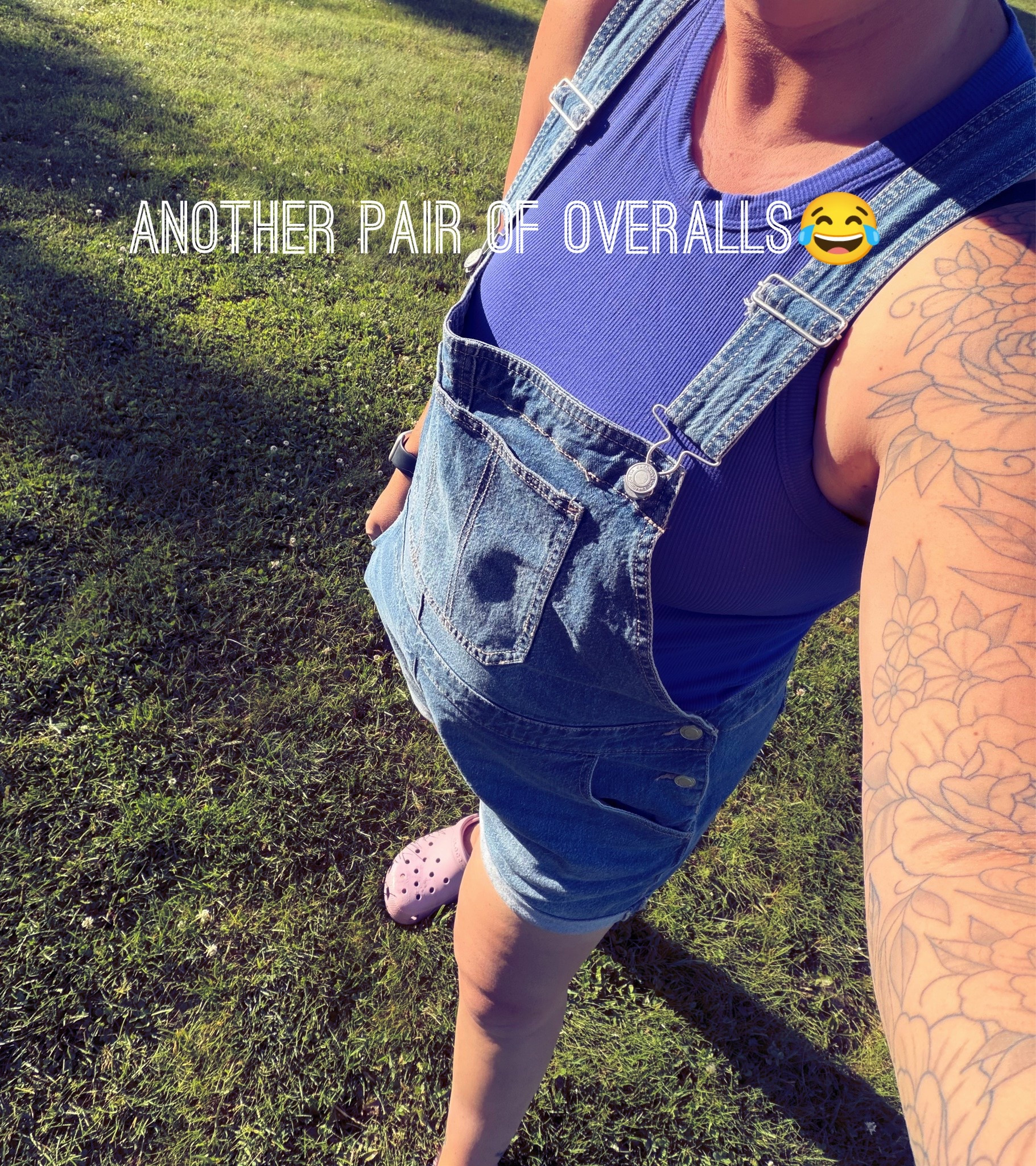 No boundaries overalls at Walmart. I got my @crocs on Amazon

#LTKootd #LTKmomlife #LTKOver40