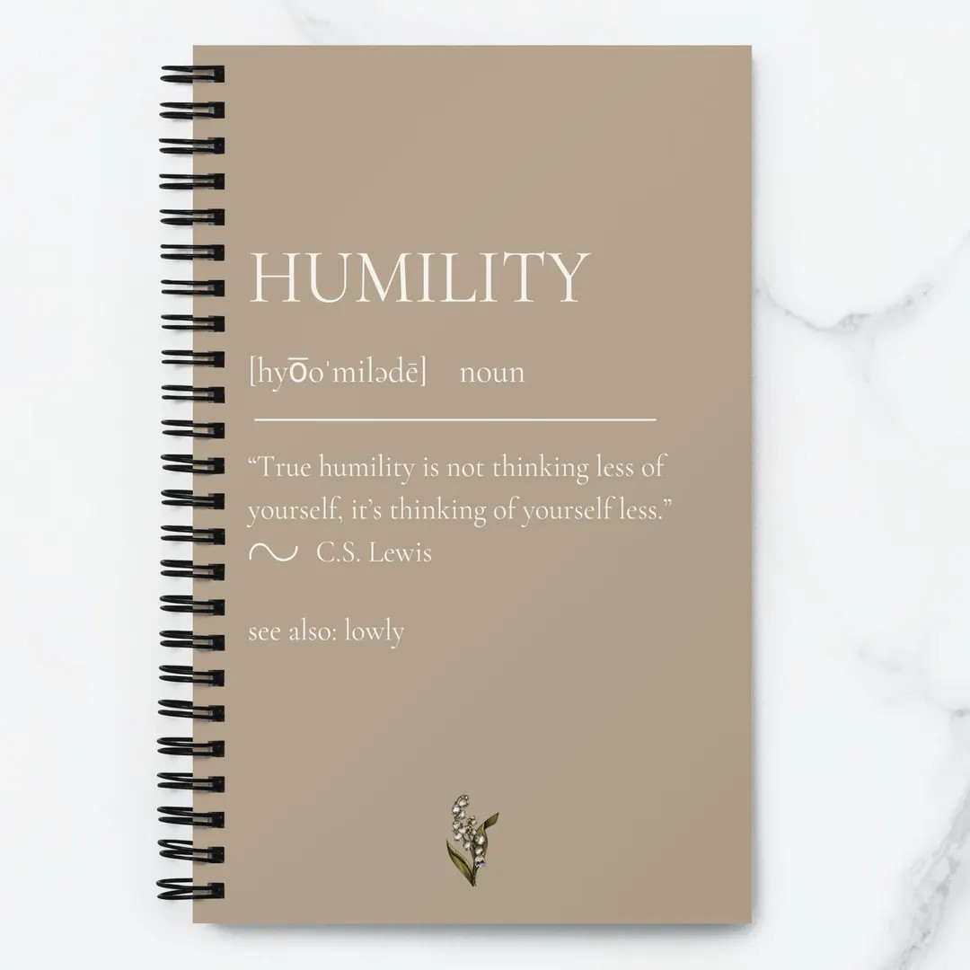 Virtues Notebook Collection: Humility - Etsy | Etsy (US)