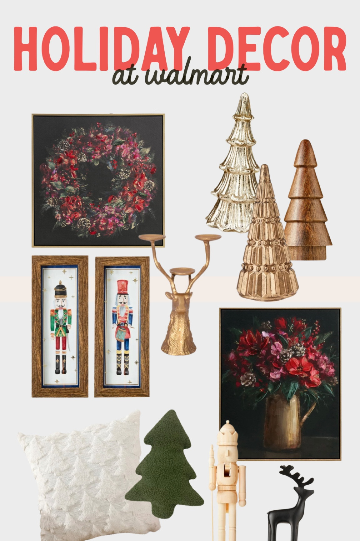 Okay Walmart… I see you! This holiday decor is giving anthro vibes! Anthropologie look for less! #christmasdecor #homedecor #holidaydecor 

#LTKHolidaySale #LTKGiftGuide #LTKHoliday