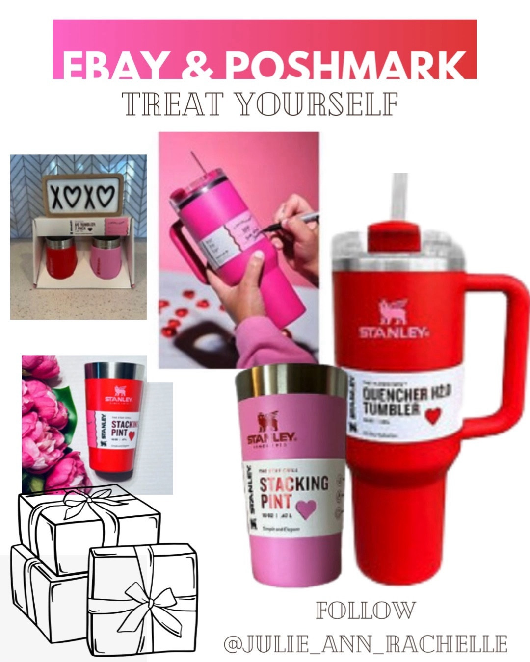Updated daily and in stock. $26.00 to $600!
1. StanleyxTarget Stanley Cup 40oz Target Red Exclusive Tumbler Quencher Valentines Day Gift

2. Stanley Valentine’s Day Heart 40 oz Cosmo Pink Target Exclusive

3. 🔥FREE GIFT!❤️ + Stanley 40 oz Stainless Steel H2.0 Flowstate Quencher Tumbler

4. Stanley 40oz Valentine’s Day Pink & Red Target Exclusive Tumbler Set of 2

5. Last one! Stanley Go Tumbler 2 pack Target Exclusive Red & Pink Valentine

6. Stanley tumbler Valentine set from Target

7. Target X Starbucks X Stanley

8. STANLEY Valentine's Day 2024 Adventure Tumbler 16 oz. Stacking Pint 

9. Stanley Stacking Pint 16 Oz Valentines Day Target Exclusive Pink. Ships Fast.

10. Stanley FLAMINGO 40 oz. Quencher H2.0 FlowState Tumbler New with tags

11. Target Exclusive “Cosmic Pink" Stanley 40oz Stainless Steel Quencher Tumbler

12. Stanley Go Tumbler 2 Pack Target Red &Cotton Candy Pink Valentines Lim Edition

13. Stanley Valentine’s Day Target Exclusive 40 oz Cosmo Pink H2.0 Quencher Tumbler

14. Stanley Go Tumbler 2 Pack Target Red &Cotton Candy Pink Valentines Lim Edition

15. Stanley Valentine’s Day Target Exclusive 40 oz Cosmo Pink H2.0 Quencher Tumbler

Follow @julie_ann_rachelle
Visit julieannrachelle.com
Search #julieannrachelle 
Thanks for your support!

eBay
Poshmark 

LOOK INTO MY BESTSELLERS COLLECTION

Follow @julie_ann_rachelle
Visit julieannrachelle.com
Search #julieannrachelle 

SUBSCRIBE TO MY ALERTS FOR MORE FABULOUS FINDS! 

Thanks for your support!



.
#ltk #ltkunder50 #ltkstyletip #ltkunder100 #ltksalealert #ltkhome #ltkshoecrush #ltkfashion #ltkfamily #ltkbeauty #ltkspring #ltkholidaystyle #ltkitbag #ltkseasonal #ltkcurves #ltkkids #ltktravel #ltkbaby #ltkeurope #ltkfit #ltkbump #ltkswim #ltkunder25 #ltkworkwear #ltkholiday #ltkholidaywishlist #ltkblogger #ltkfind #julieannrachelle


#LTKGiftGuide #LTKfamily #LTKVideo #LTKMostLoved