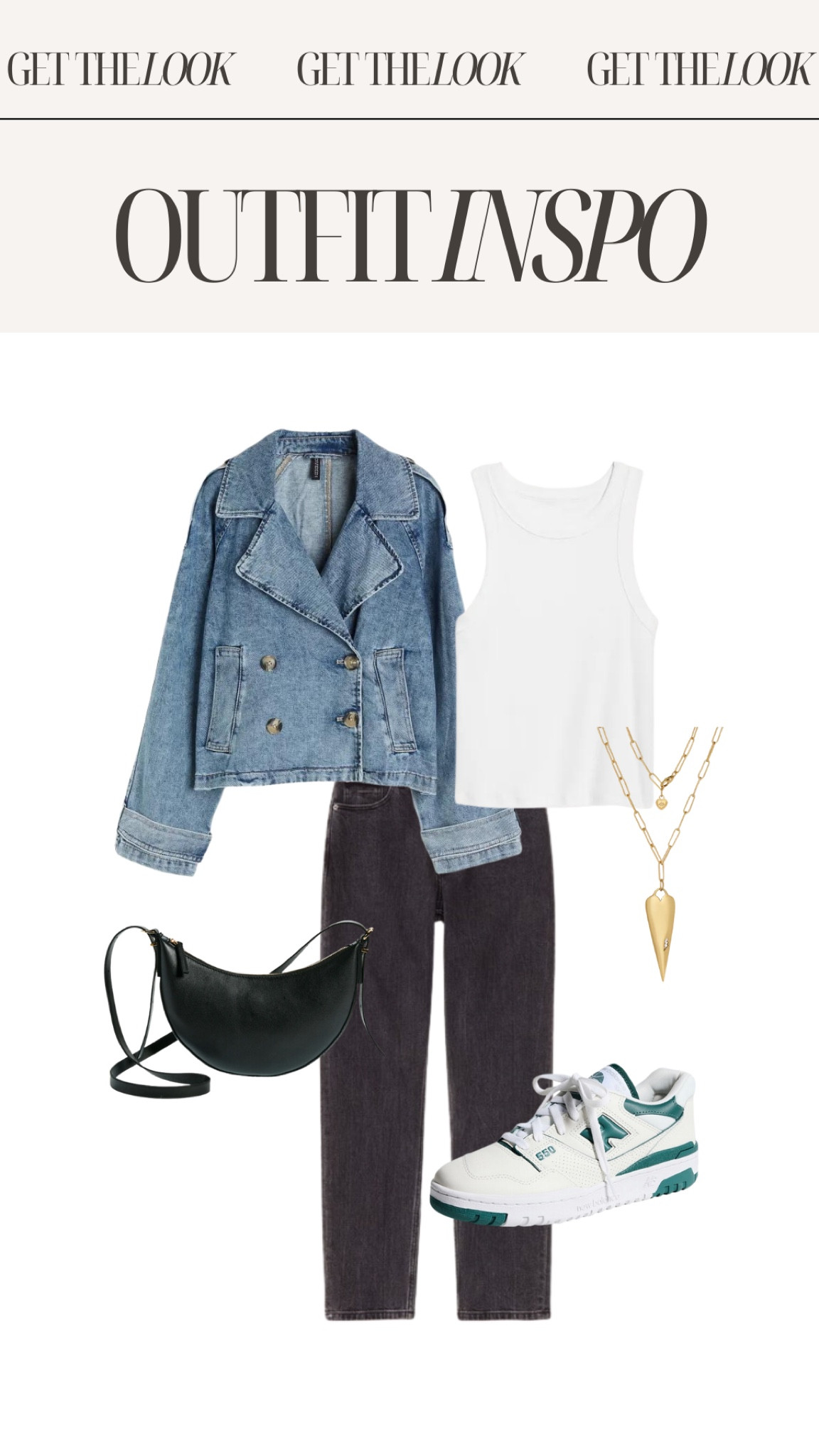 Casual denim jacket outfit idea 

#LTKfindsunder50 #LTKstyletip #LTKsalealert