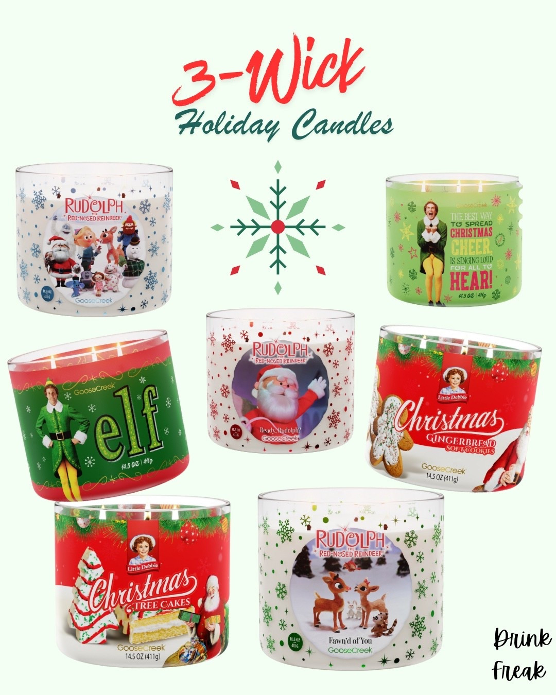Holiday candles at Walmart! Only $13.22

#LTKSeasonal #LTKGiftGuide #LTKHoliday