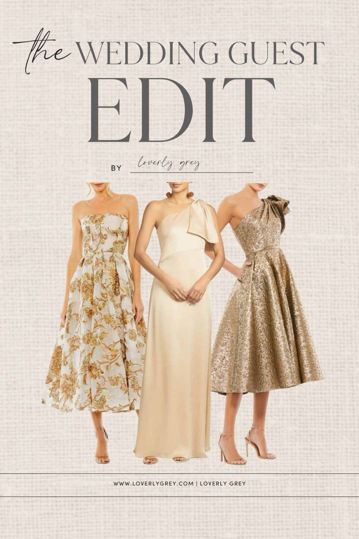 Wedding guest dresses. These gold dresses are perfect for a late fall ceremony. Loverly Grey, wedding guest 

#LTKStyleTip #LTKWedding #LTKSeasonal