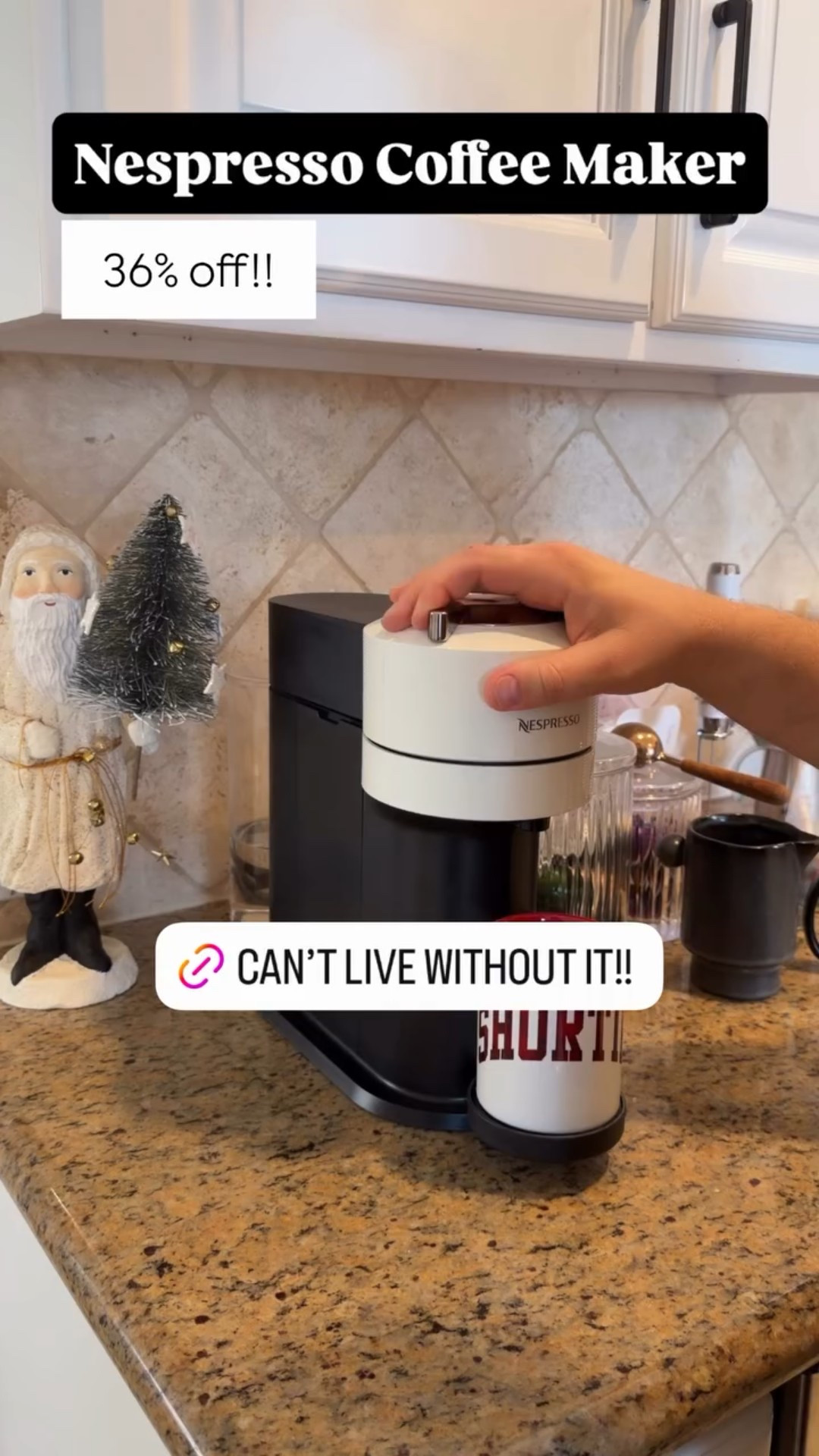 Nespresso Coffee Maker 36% off!!